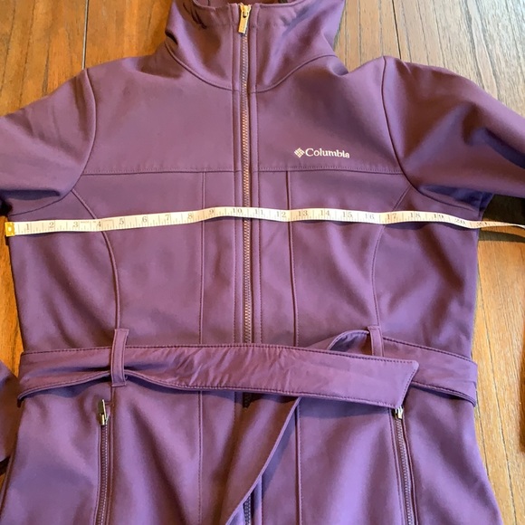 Columbia Soft Shell Fleece Lined Trench Coat - Picture 9 of 10